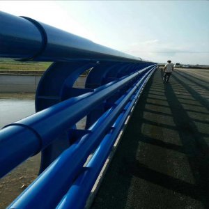 橋梁防撞護欄 藍色