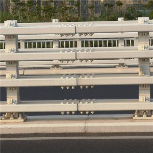 不銹鋼橋梁防撞護欄 1.2m 白色